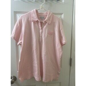 VINTAGE Sport Haley Women Polo Shirt XXL PINK